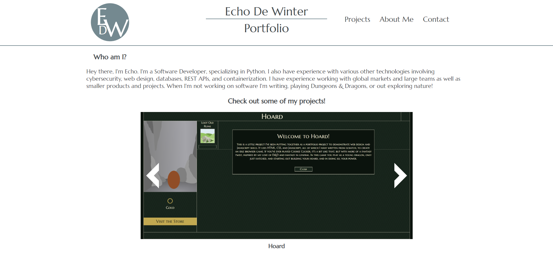 Portfolio Site thumbnail